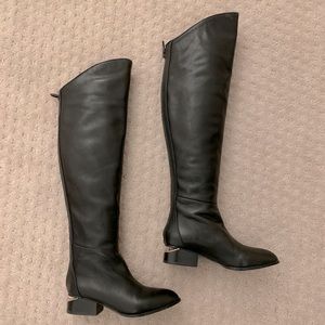 Alexander wang kori leather boots